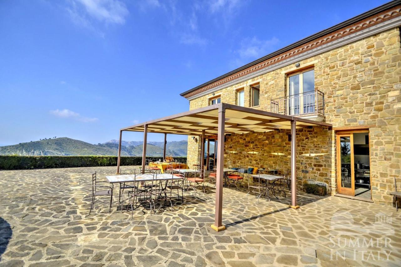 Вилла Sulle Onde Della Collina Монтекориче Экстерьер фото